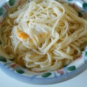 煮麺★暖かいそうめん簡単です